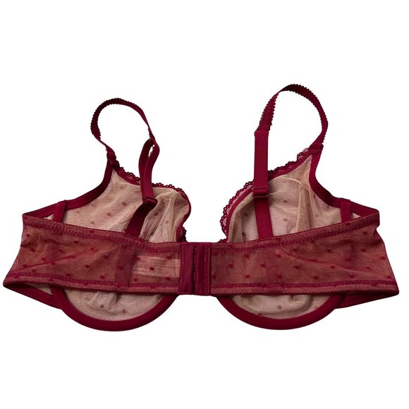 Mesh Lace Underwire Demi Bra 42D NEW - Picture 4 of 10